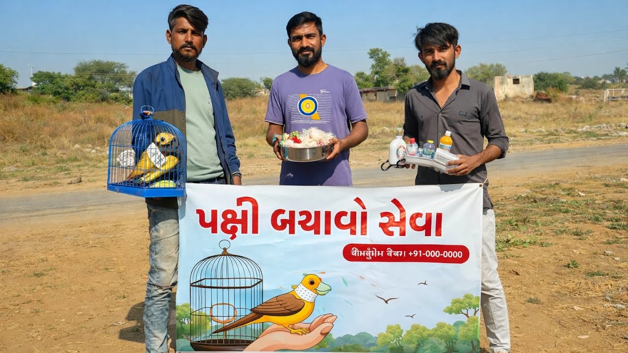 દોરી જમા કરાવો મિશન દોરી ભેગી કરી રહ્યા છીએ પક્ષીને બચાવવા માટે like karo share karo follow karo🐦🐦🐦