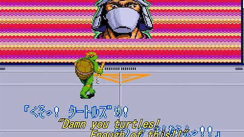 Teenage Mutant Ninja Turtles: Turtles in Time JPN (SNES) Subtitled Playthrough - NintendoComplete
