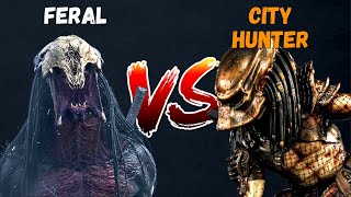 Feral VS City Hunter | PREDATOR PREY FIGHT | WHO WINS?