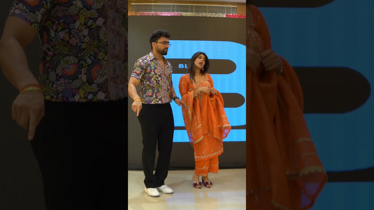 Punit choudhary♥️🥰and Preeti Jangra dance performance🥰🪩 