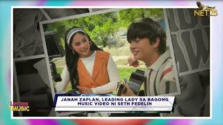 Janah Zaplan leading lady ni Seth Fedelin sa latest MV &quot;Kundi Ikaw&quot;