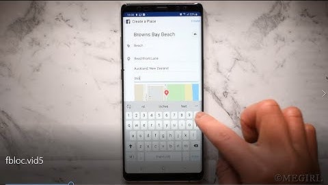 Create a new Check In location on Facebook