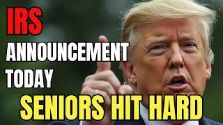 Information The IRS Quietly Added This Rule for Seniors — Almost No One Knows News