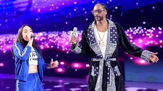 Snoop Dogg rappt Sasha Bank zum Ring: WrestleMania 32 auf WWE Network Resimi