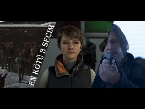 Detroit Become Human | En Kötü 3 Seçim!