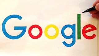 How To Draw The Google Logo