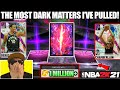 WE PULLED THE MOST DARK MATTER PULLS I'VE EVER GOT AND 1 MILLION VC PACK OPENING IN NBA 2K21 MYTEAM
