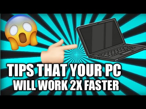 HOW TO MAKE YOUR PC WORK FASTER FREE TIPS AND TRICK - YouTube