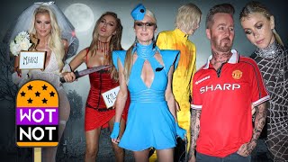 Megan Fox and MGK as "KILL BILL", Edward Norton As David Beckham: Stars At Epic Halloween Party 👻 🎃