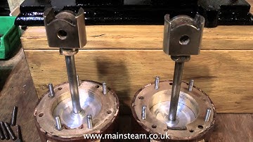 PART #11 - REBUILDING A LARGE OLD TWIN CYLINDER MODEL STEAM ENGINE