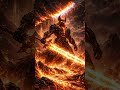 Surtr The Fire Giant and the Sun of Muspelheim! 🔥⚔️ #Shorts
