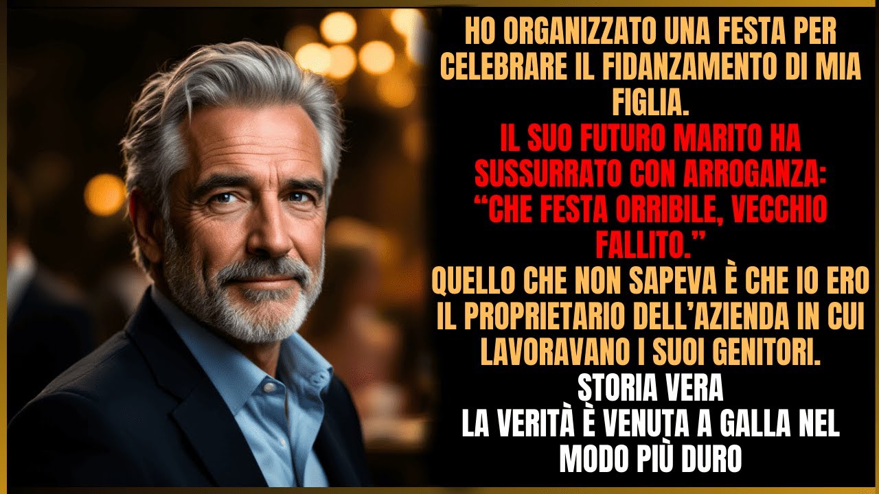 Mi hanno deriso al fidanzamento di mia figlia — senza sapere che ero il loro capo.