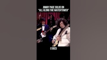 Thumbnail of Jimmy Page solos on "All Along the Watchtower"