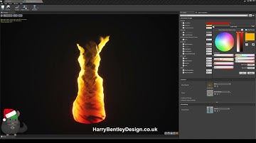 Nodevember - Firenado Procedural Shader Preview