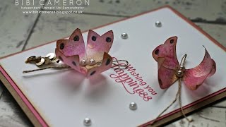 Bow Builder Punch Stampin Up ♥ Butterflies