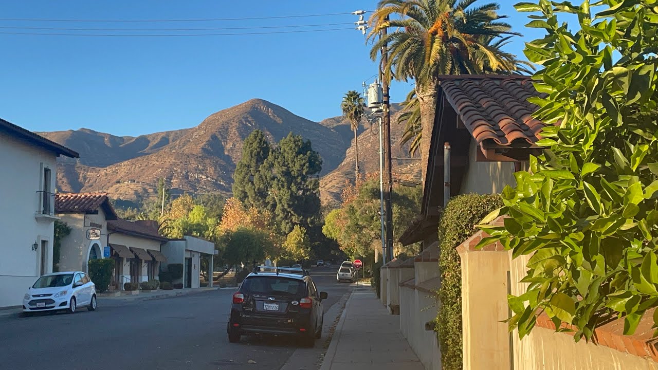Short road trip to Ojai, CA from Los Angeles, CA YouTube