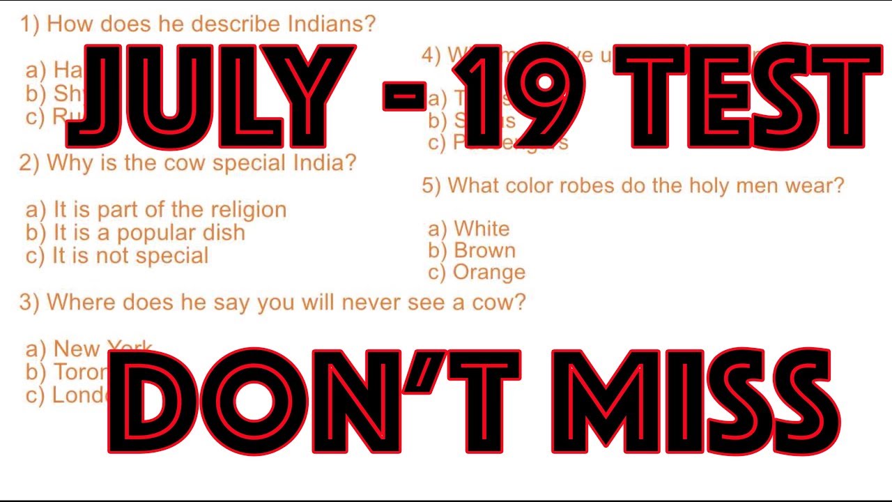 July 2019 IELTS Listening test || IELTS Listening Test - 28