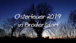 Osterfeuer 2019 in Brodersdorf