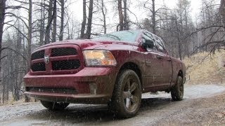 2013 HEMI Ram 1500 Snowy & Muddy OffRoad Review