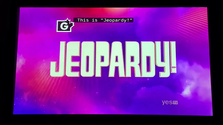 Jeopardy, intro - Joshua Swiger Day 2 (1/30/20)