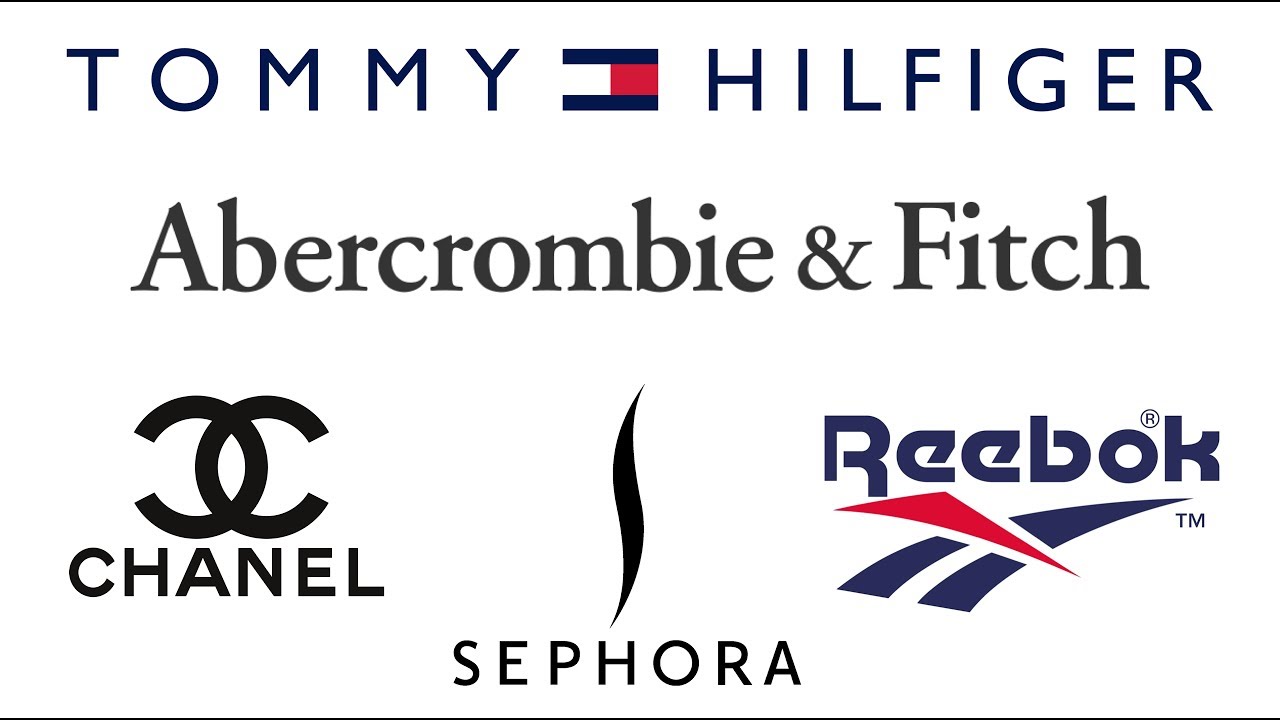 Tag telefonen Havbrasme Turbulens Pronuncia de marcas em ingles - Como se pronuncia Abercrombie & Fitch Tommy  Hilfiger Reebok Sephora - YouTube