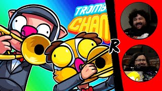 Trombone Champ - @wildcat Controls My PC! (Single Player Co-op) - @VanossGaming | RENEGADES REACT