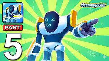 Mechangelion - Robot Fighting - Gameplay Walkthrough Part 5 - New Update (Android, iOS