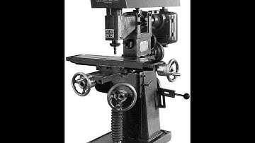 Sharp Milling Machine setup in vertical configuration