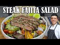 How to Make Steak Fajitas Recipe | Fast and Easy Steak Fajita Salad by Lounging with Lenny