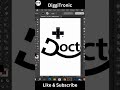 Design a "Healing" Doctor Logo in Illustrator: Stethoscope Typography! 🩺 #diggitronic