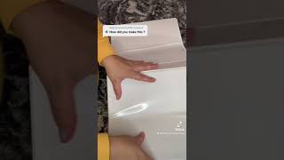 How to make a flip chart with a 3 ring binder