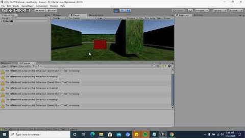 Unity 3D : Maze Game Test Phase Demo