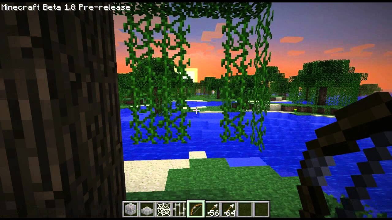 Minecraft 1.8 Gameplay - YouTube