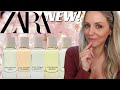 Zara  new  5 floral fragrances  review  rating