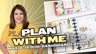 Plan with Me- May 18-24, 2026- Dashboard Layout
