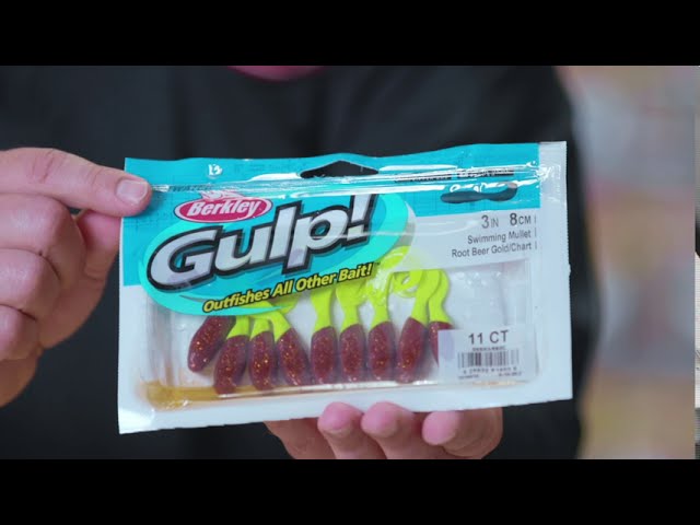 Berkley Gulp! Paddleshad & Firetail Swimming Mullet Fishing Bait