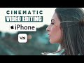 CINEMATIC VIDEO EDITING IN iPHONE USING VN APP | BEST VIDEO EXPORT SETTINGS FOR YOUTUBE | IN HINDI