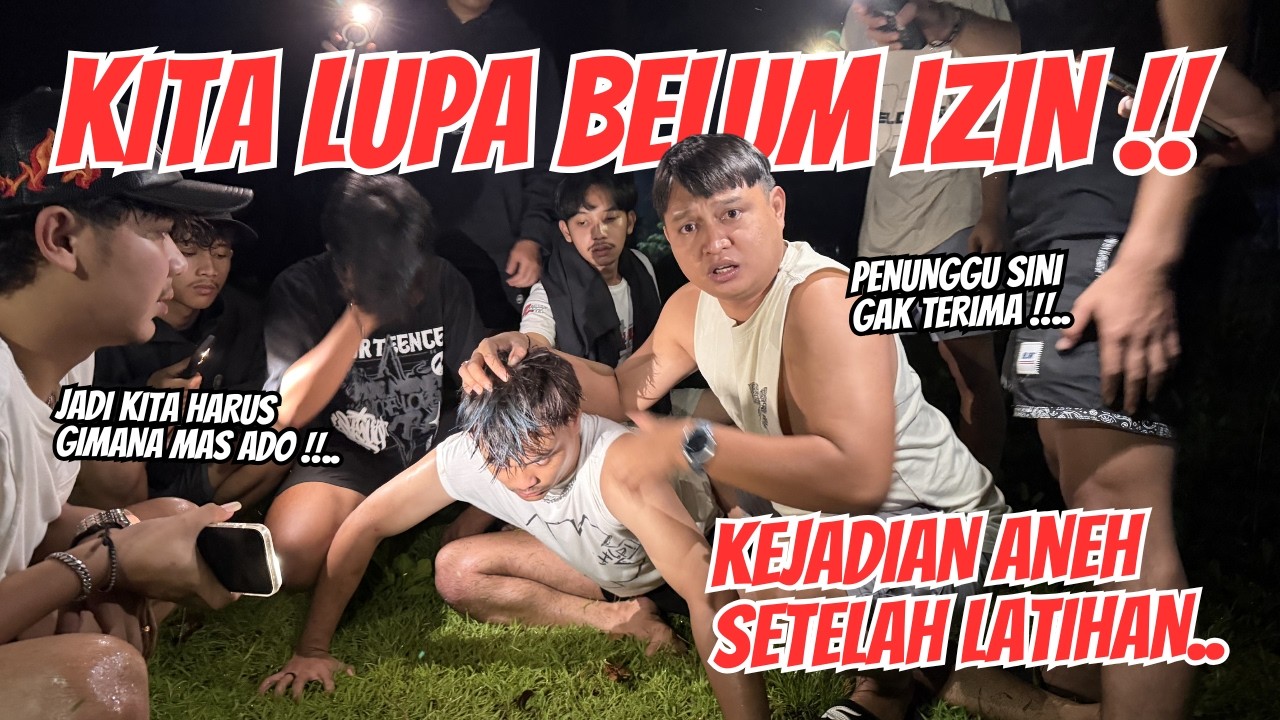 PERTAMA KALI LATIHAN DILUAR !! Dan inilah yang terjadi..