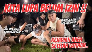 Pertama Kali Latihan Diluar  Dan Inilah Yang Terjadi