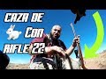 Caza de CONEJO con mi rifle 22  a medio Desierto!!