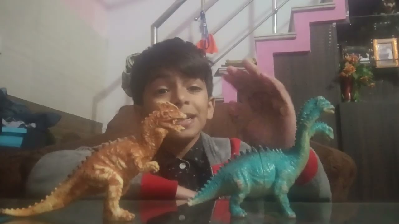 Dinosaur action figure boxing part 8