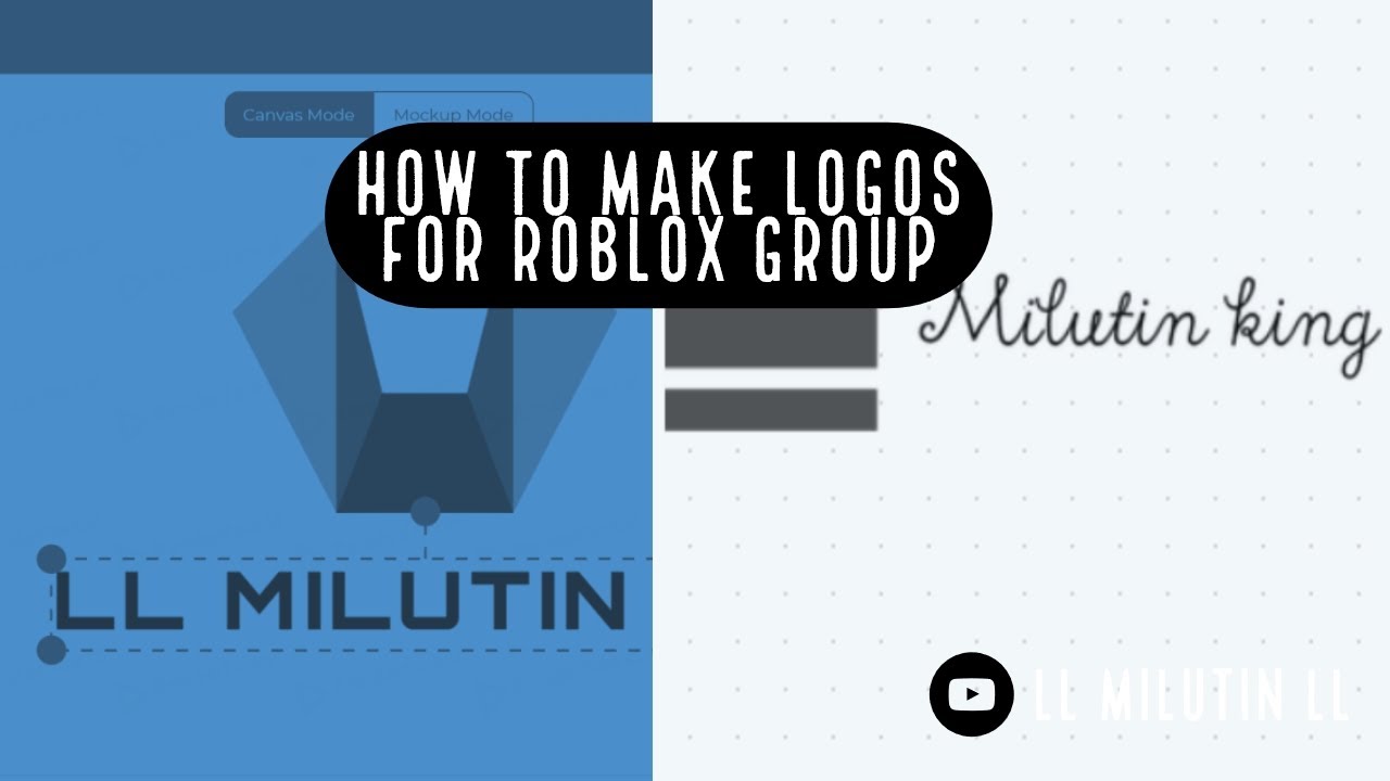 How To Make Logos For Roblox Group Youtube - how to make the best group logo on roblox 2020 in 5 minutes youtube