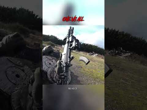 one vs all #airsoft #airsoftcqb #w #warzone #paintballfit #war #fakegun #milsim #paintball