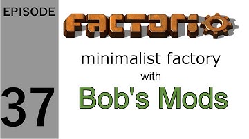 Factorio - Minimalist Factory with Bob