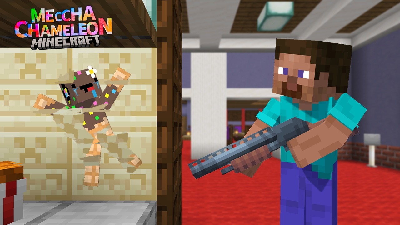 J'ai ajouté MECCHA CHAMELEON sur Minecraft.. (c'est incroyable)