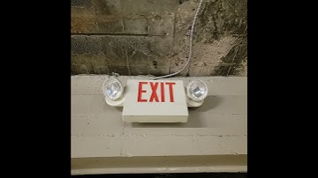 Exit & Emergency Lights at Mcquiddy