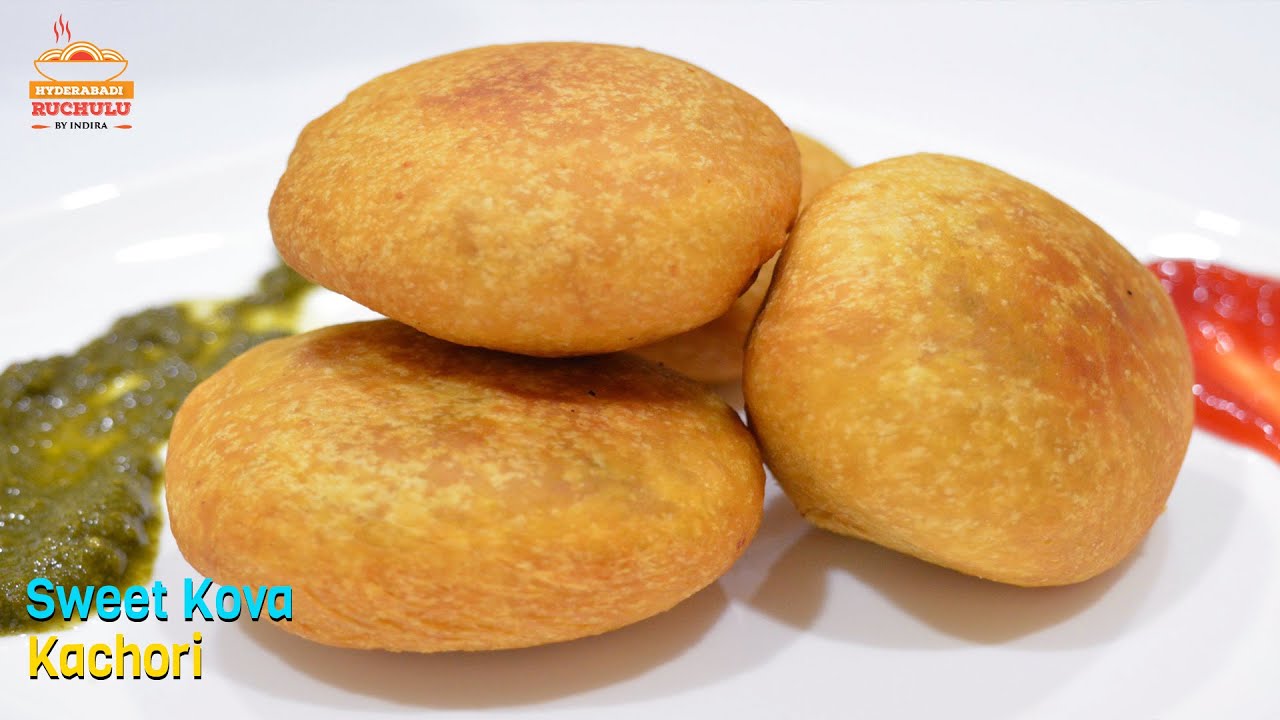 Kova Kachori | కోవా కచోరి | ఇలా చేస్కోండి Perfect గ చాలా బాగుంటుంది | Kachori Recipe | Hyderabadi Ruchulu