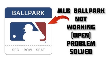 How To Solve MLB Ballpark App Not Working/Not Open Problem|| Rsha26 Solutions