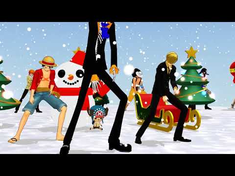 【MMDワンピ】骸骨楽団とリリア【麦わらの一味】