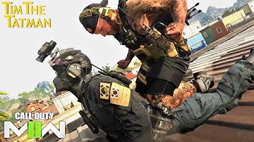 TimTheTatman Operator TATMAN TACTICS Finishing move MW2 Executions